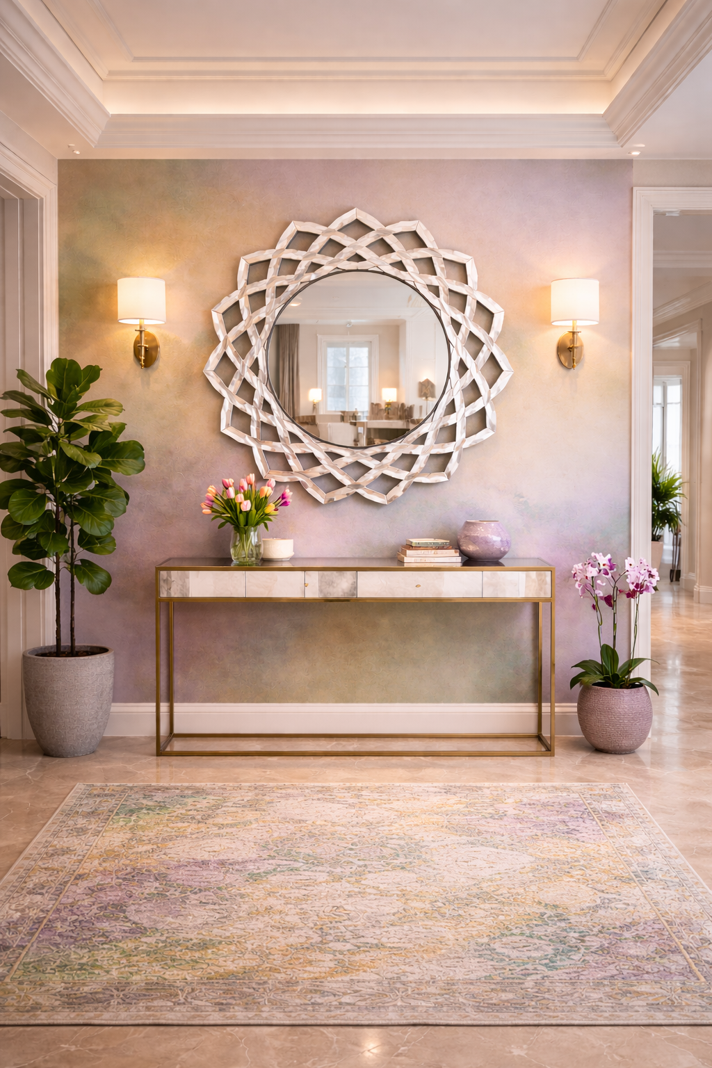 Lustrous Mesh Harmony Mirror thumbnail